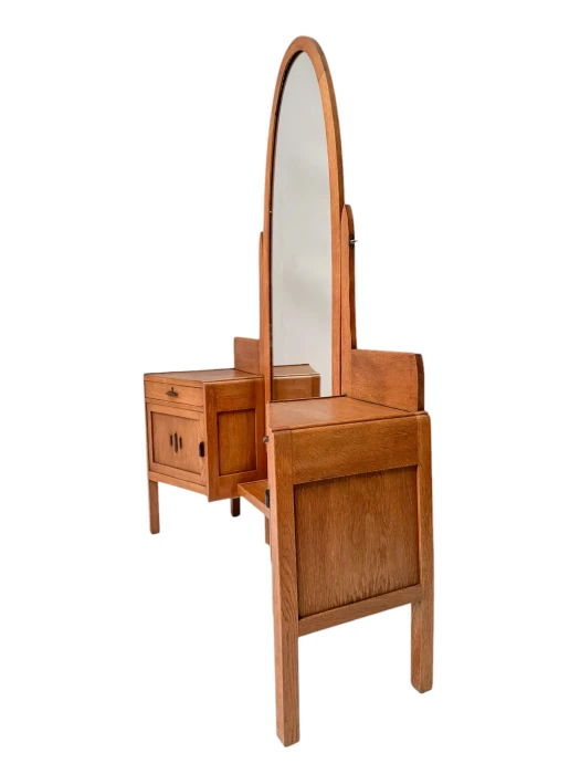 Art Deco Amsterdamse School Dressing Table or Vanity by J.J. Zijfers, 1920s